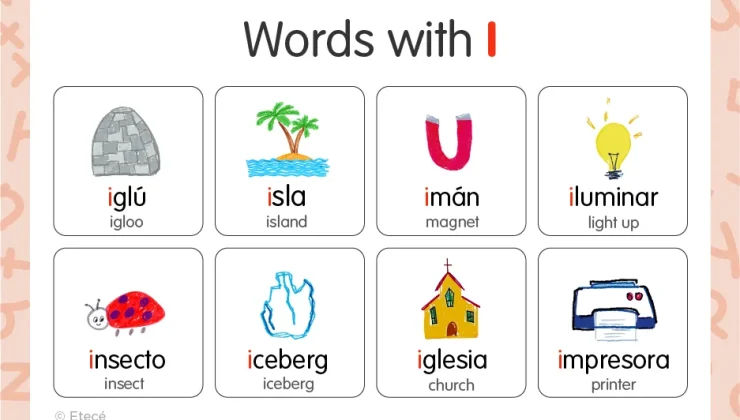 Spanish Words With I