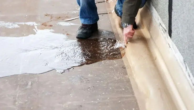 water leaks under concrete slabs