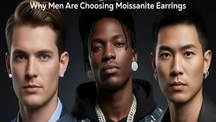 Best Moissanite Earrings for Men