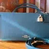 Coach Teal Crossbody Bag Stylish and Versatile Choice for Everyone
